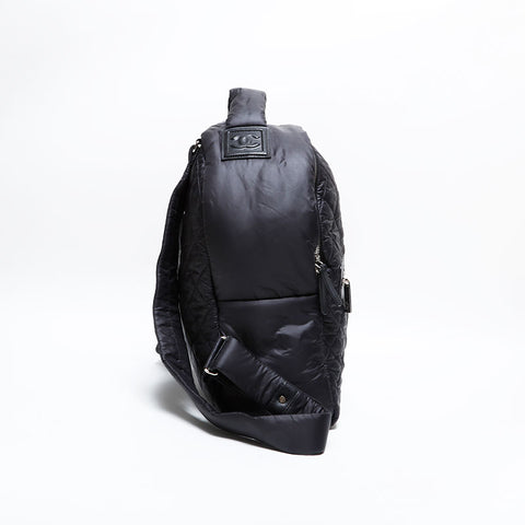 シャネル CHANEL 20番台 2014-2015 ナイロン コココクーン リュック・デイパック ブラック WS22851