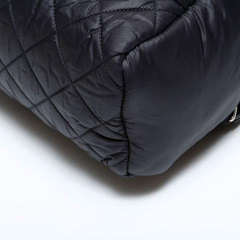 シャネル CHANEL 20番台 2014-2015 ナイロン コココクーン リュック・デイパック ブラック WS22851