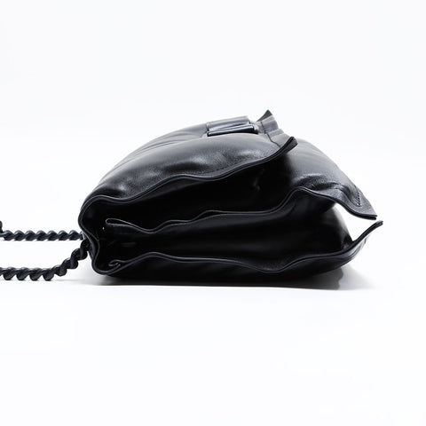 サルヴァトーレフェラガモ Salvatore Ferragamo ナイロン ビバ ヴァラ ショルダーバッグ ブラック WS22853