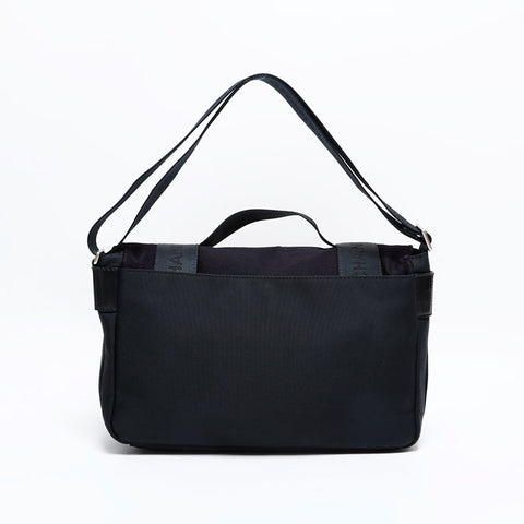 シャネル CHANEL 9番台 2004-2005 ナイロン メッセンジャーバッグ スポーツライン ショルダーバッグ ブラック WS22857