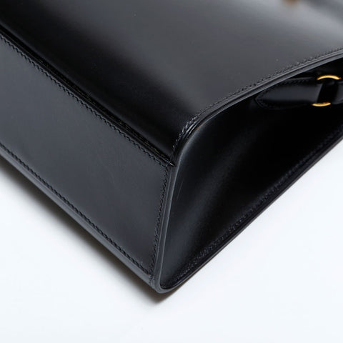 爱马仕 ⚪X盖章Kelly Sport MM 1994盒装小腿肩带黑色WS22860