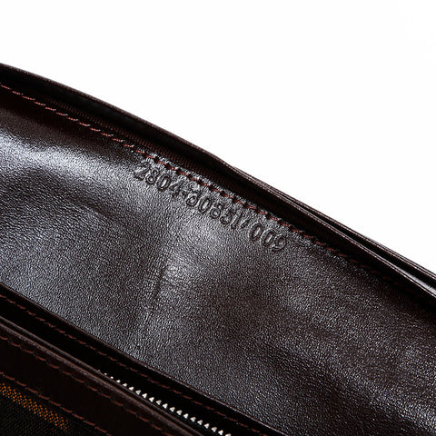 フェンディ FENDI ズッカ キャンバス 長財布 ブラウン WS22862