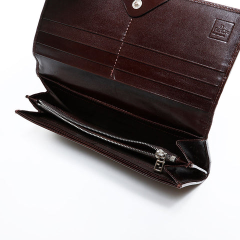 フェンディ FENDI ズッカ キャンバス 長財布 ブラウン WS22862