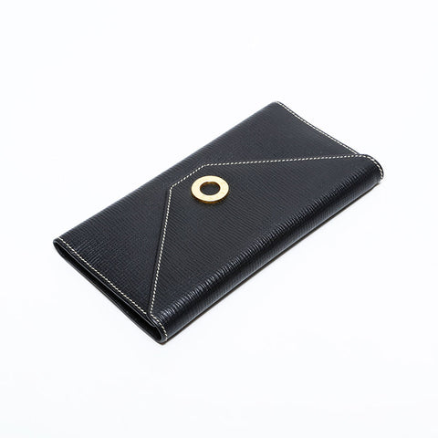 CELINE leather Purse black WS22863