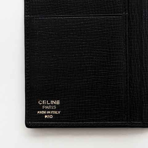 CELINE leather Purse black WS22863