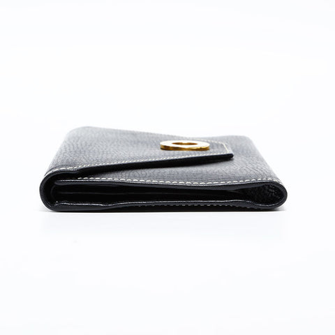 CELINE leather Purse black WS22863