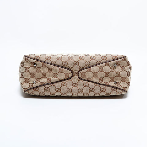 グッチ GUCCI GGキャンバス ハンドバッグ ブラウン WS22877
