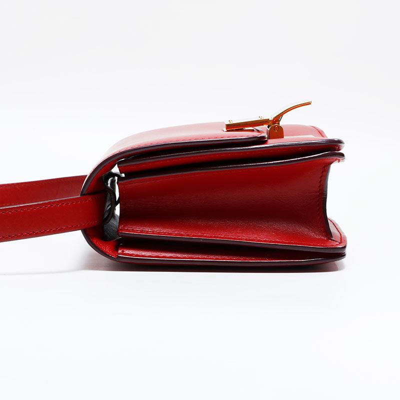 セリーヌ CELINE クラシック ボックス レザー ショルダーバッグ