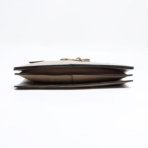 Chloe Leather Faye Suede Shoulder Bag beige WS22881