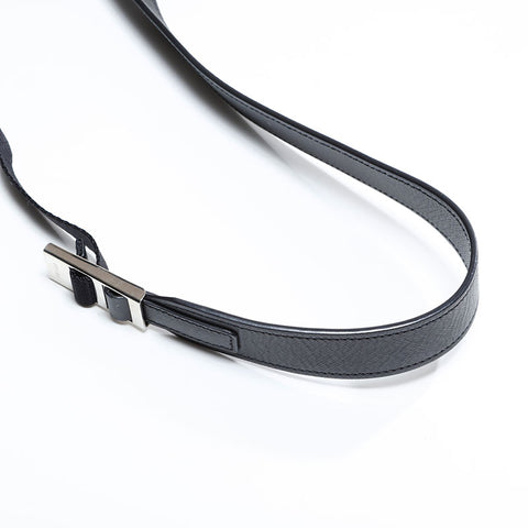 PRADA Gazelle Fur Nylon Backpack  Daypack black WS22882