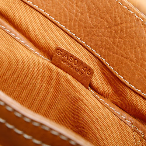セリーヌ CELINE レザー ブギー ハンドバッグ ブラウン WS22885
