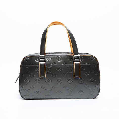ルイ・ヴィトン LOUIS VUITTON 2004年製 モノグラム モノグラムマット シェルトン ハンドバッグ ブラック WS22886