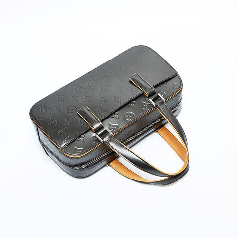ルイ・ヴィトン LOUIS VUITTON 2004年製 モノグラム モノグラムマット シェルトン ハンドバッグ ブラック WS22886