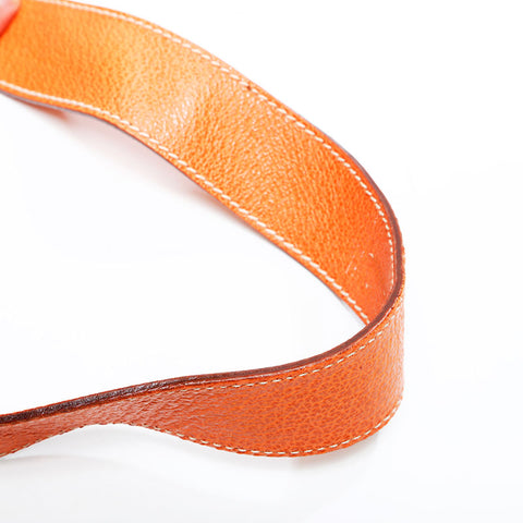 Gucci麂皮竹背包 -