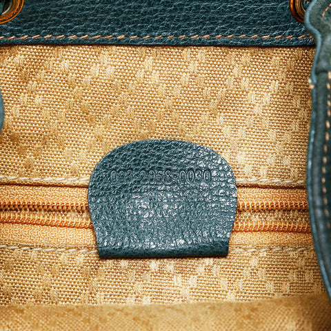 グッチ GUCCI スエード バンブー リュック・デイパック グリーン WS22888