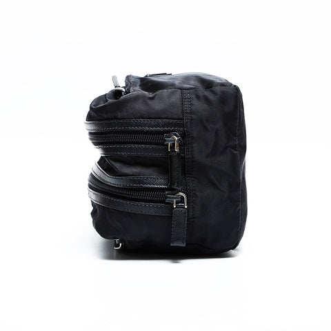 プラダ PRADA ナイロン トライアングルロゴ ハンドバッグ ブラック WS22889