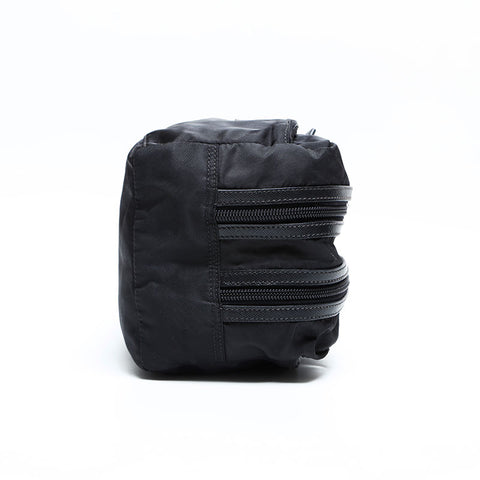 プラダ PRADA ナイロン トライアングルロゴ ハンドバッグ ブラック WS22889