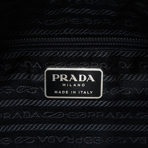 プラダ PRADA スポーツ コットン ショルダーバッグ グレー WS22891