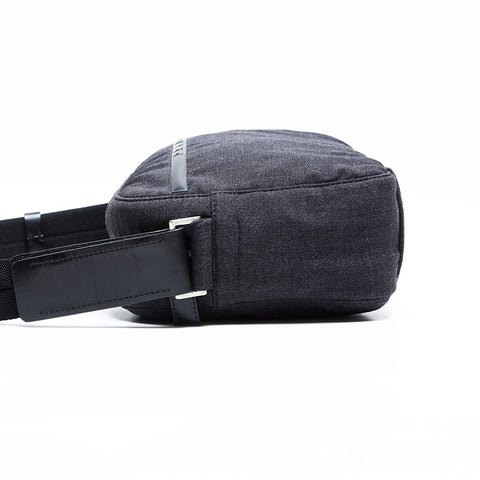 プラダ PRADA スポーツ コットン ショルダーバッグ グレー WS22891