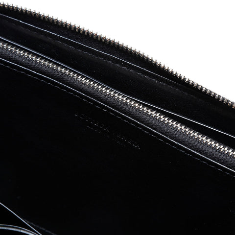 ボッテガヴェネタ BOTTEGAVENETA ARCO アルコ ラウンドジップ イントレチャート 長財布 ブラック WS22893