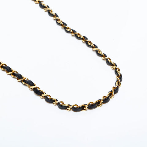 シャネル CHANEL 2番台 1991-1994 ラムスキン ダイアナ 25 チェーン マトラッセ ショルダーバッグ ブラック WS22896