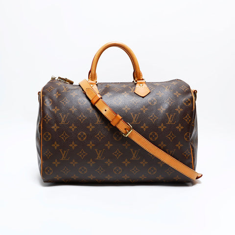 ルイ・ヴィトン LOUIS VUITTON 2012年製 モノグラム スピーディ バンドリエール35 ハンドバッグ ブラウン WS22901