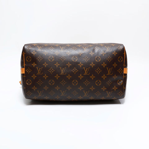 ルイ・ヴィトン LOUIS VUITTON 2012年製 モノグラム スピーディ バンドリエール35 ハンドバッグ ブラウン WS22901