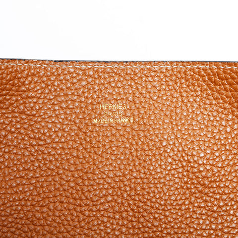 エルメス HERMES ドゥブルセンス45 トートバッグ ブラック WS22908