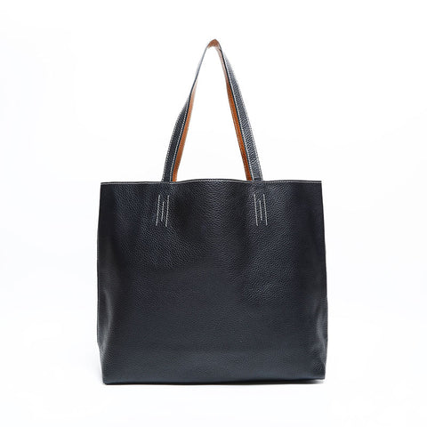 エルメス HERMES ドゥブルセンス45 トートバッグ ブラック WS22908