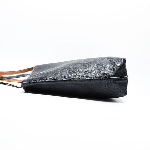 エルメス HERMES ドゥブルセンス45 トートバッグ ブラック WS22908