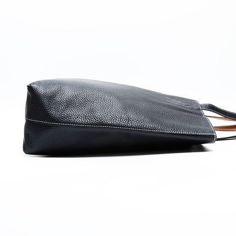 エルメス HERMES ドゥブルセンス45 トートバッグ ブラック WS22908