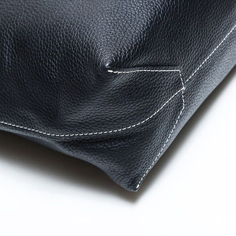 エルメス HERMES ドゥブルセンス45 トートバッグ ブラック WS22908