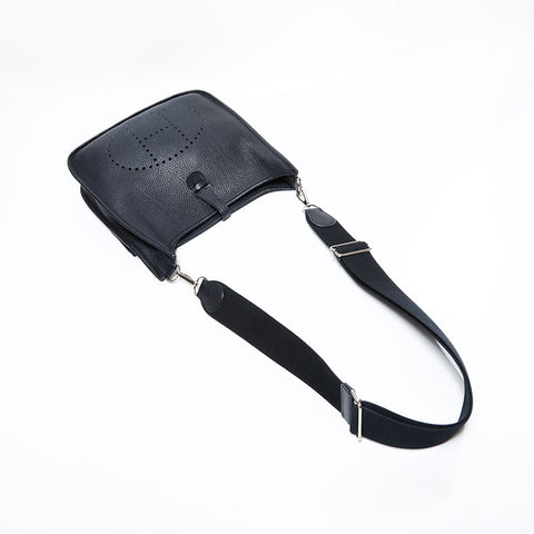 HERMES Evelyne III GM Shoulder Bag Black, Stamp M, 2009 WS22909