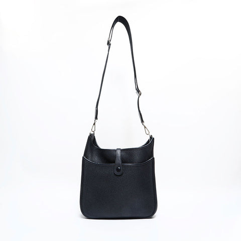 HERMES Evelyne III GM Shoulder Bag Black, Stamp M, 2009 WS22909