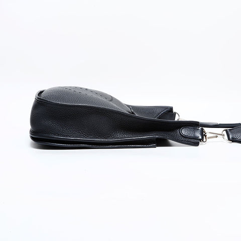 HERMES Evelyne III GM Shoulder Bag Black, Stamp M, 2009 WS22909
