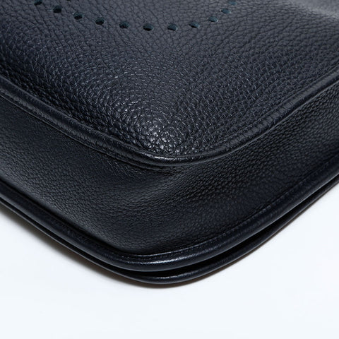 HERMES Evelyne III GM Shoulder Bag Black, Stamp M, 2009 WS22909