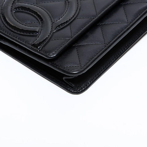 香奈儿第14号2010-2011 Caimbon Line Chain Challet Challether肩带黑色WS22910