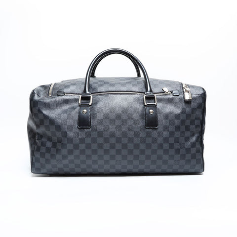 ルイ・ヴィトン LOUIS VUITTON 2009年製 ダミエ グラフィット ロードスター50 ボストンバッグ ブラック WS22915