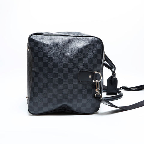 ルイ・ヴィトン LOUIS VUITTON 2009年製 ダミエ グラフィット ロードスター50 ボストンバッグ ブラック WS22915