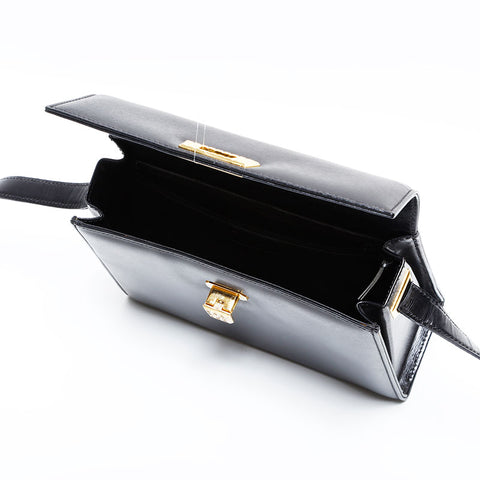 Christian Dior leather Shoulder Bag black WS22916