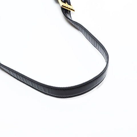 Christian Dior leather Shoulder Bag black WS22916