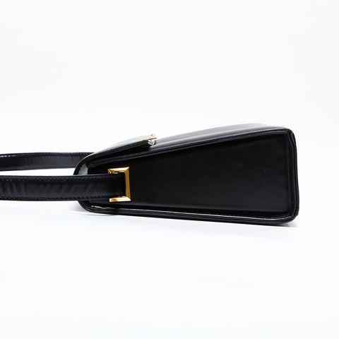 Christian Dior leather Shoulder Bag black WS22916