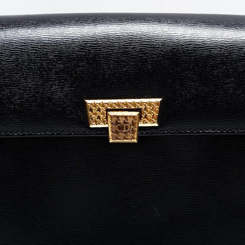 Christian Dior leather Shoulder Bag black WS22916