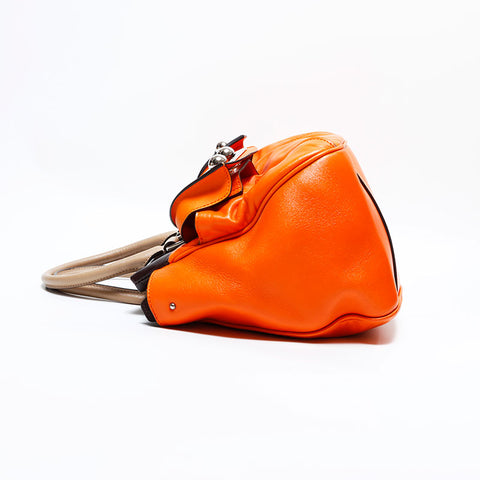CELINE leather Handbag Orange WS22917