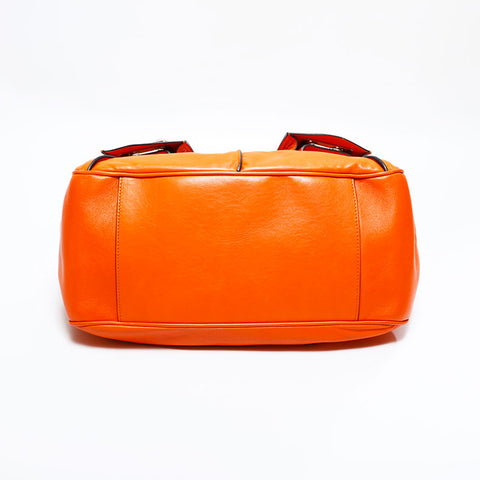 CELINE leather Handbag Orange WS22917