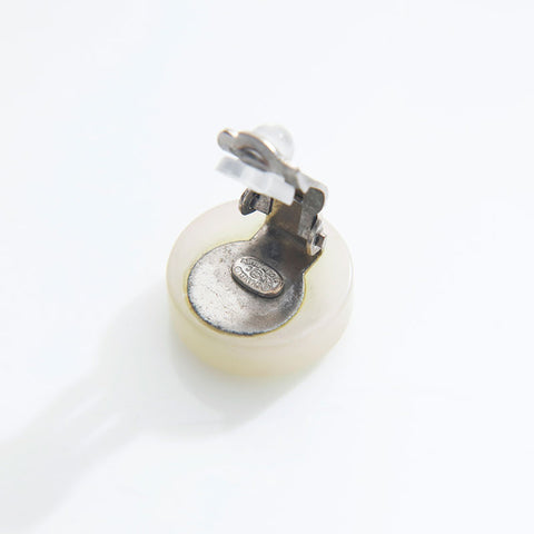 シャネル CHANEL ココマーク ボタン ミニ 00C 2000年 イヤリング ピンク WS22920