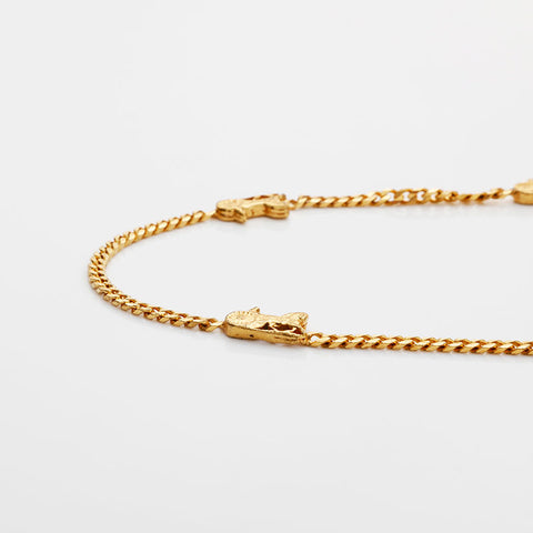 セリーヌ CELINE 馬車金具 チェーン ネックレス ゴールド WS22921