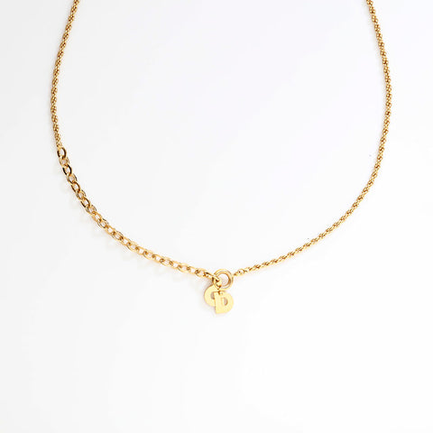 クリスチャンディオール Christian Dior CDロゴ ネックレス ゴールド WS22923