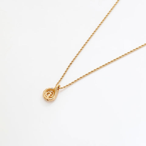 Christian Dior CD 标志项链 金色 WS22923