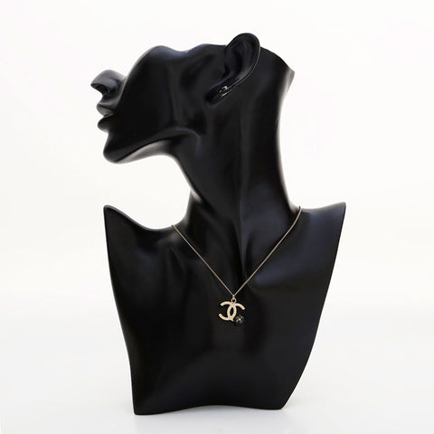 シャネル CHANEL カメリア ココマーク B12P 2012年 ネックレス ゴールド WS22924